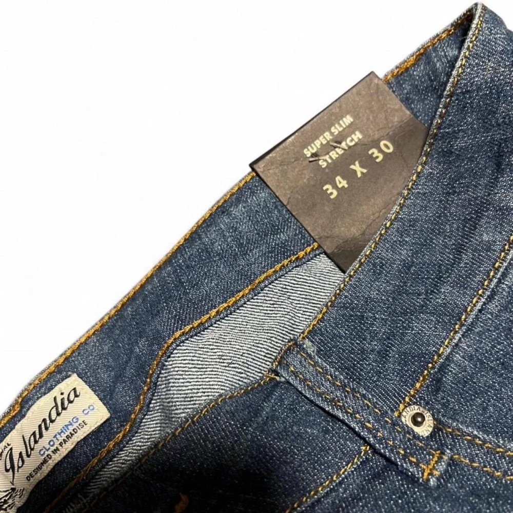 Men's super slim Gray Jeans - 34x30 - Picture 3 of 3